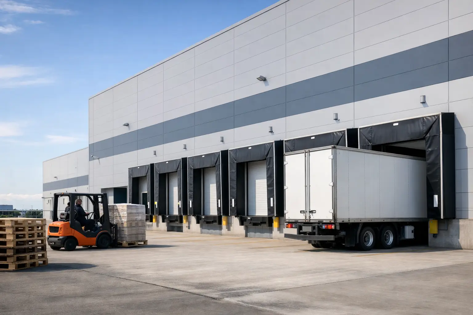 Bodega industrial con andenes: qué evaluar