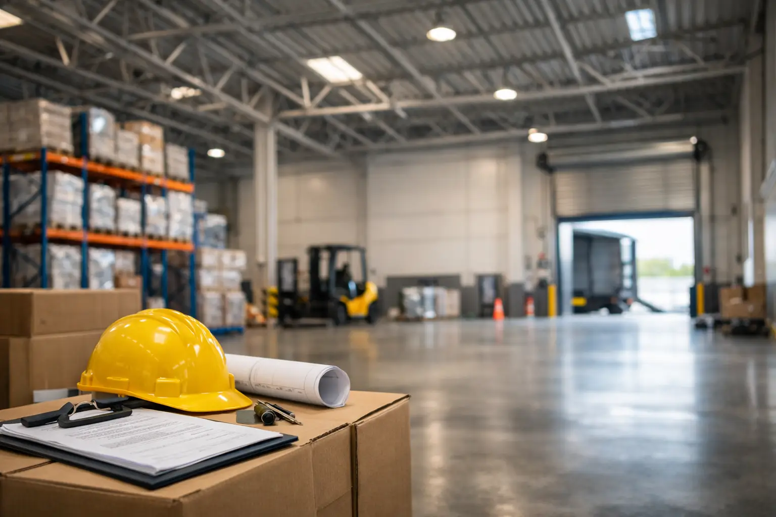 Bodega industrial lista para operar: qué exigir