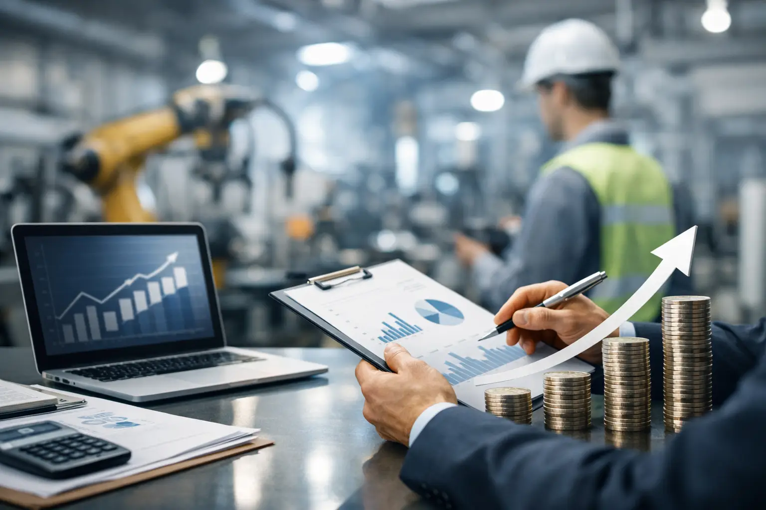Cómo evaluar el retorno de inversión industrial