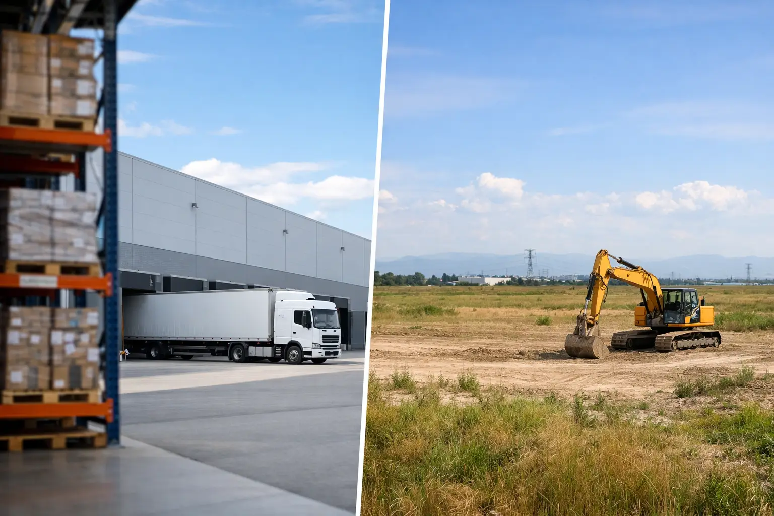 ¿Comprar bodega o comprar terreno industrial?